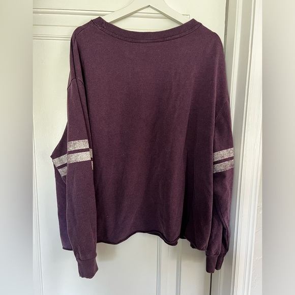 Disney World Mickey Sweatshirt 2X – Purple Vintage-Inspired Pullover, Plus Size - Picture 6 of 6